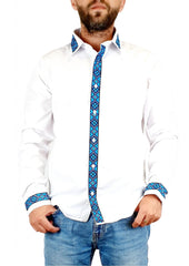 Camasa barbateasca brodata - Model IV