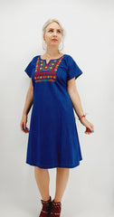 Rochie din Denim traditionala Sanda 55