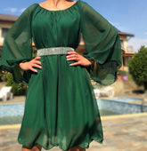 Rochie eleganta din voal Mioara