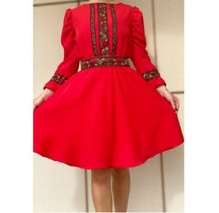 Rochie Traditionala Trandafira