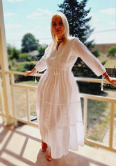 Rochie Traditionala cu broderie Sara 8