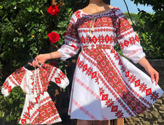 Rochie Traditionala stilizata cu Laura 6