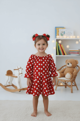 Rochita eleganta cu buline Nela 2