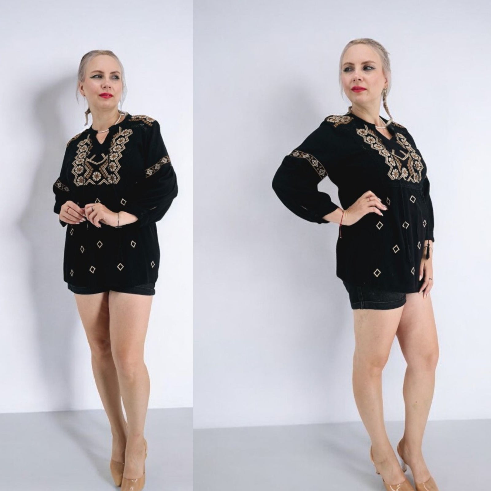 Bluza stilizata traditional Ruth