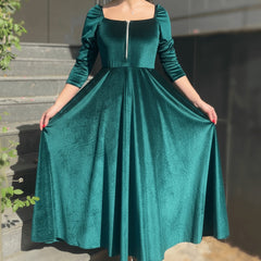 Rochie eleganta din catifea Ecaterina