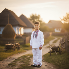 Compleu Baieti Traian - Rosu