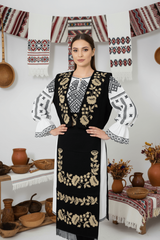 Costum Popular cu broderie traditionala Sidonia 5