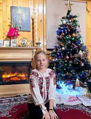Ie traditionala pentru fetite Trandafira