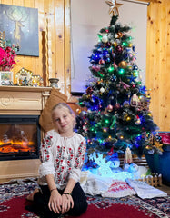 Ie traditionala pentru fetite Trandafira 4