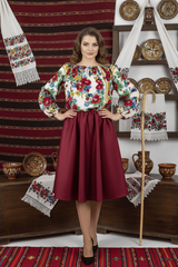 Rochie eleganta Bujori