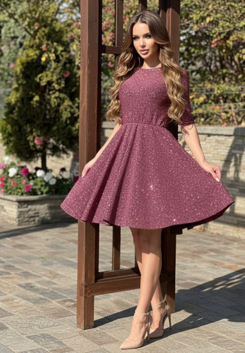 Rochie eleganta Craciunita 2