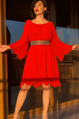 Rochie eleganta din voal Mioara