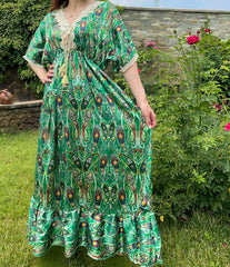 Rochie lunga satinata Sephora 2