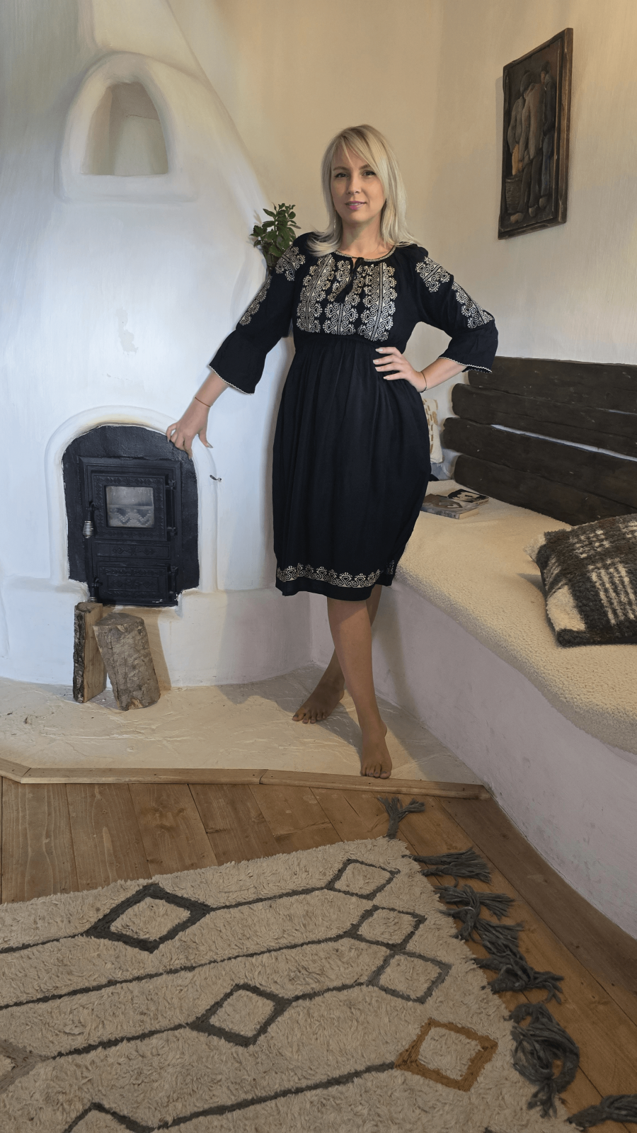Rochie traditionala Bianca 3