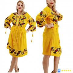 Rochie Traditionala cu broderie Lidia 2