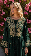 Rochie Traditionala cu broderie Melania 4