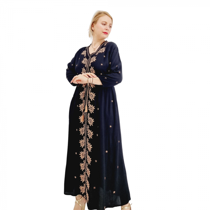 Rochie Traditionala cu broderie Sabina