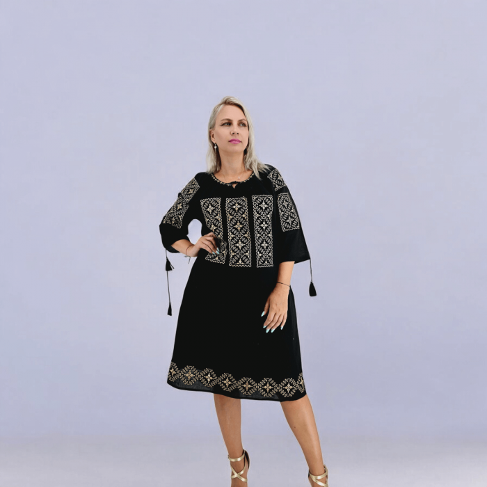 Rochie Traditionala Elodia 4 - masuri mari