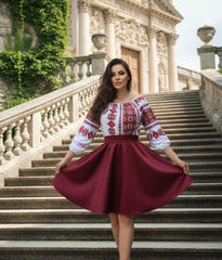 Rochie Traditionala stilizata cu Laura 21