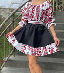 Rochie Traditionala stilizata Elena 9