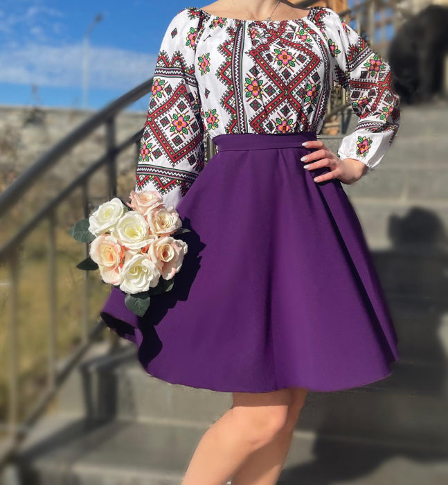 Rochie Traditionala stilizata cu Laura 9