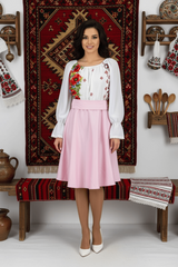 Rochie Traditionala stilizata cu maci 18