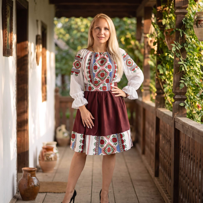 Rochie Traditionala stilizata Leonora 5