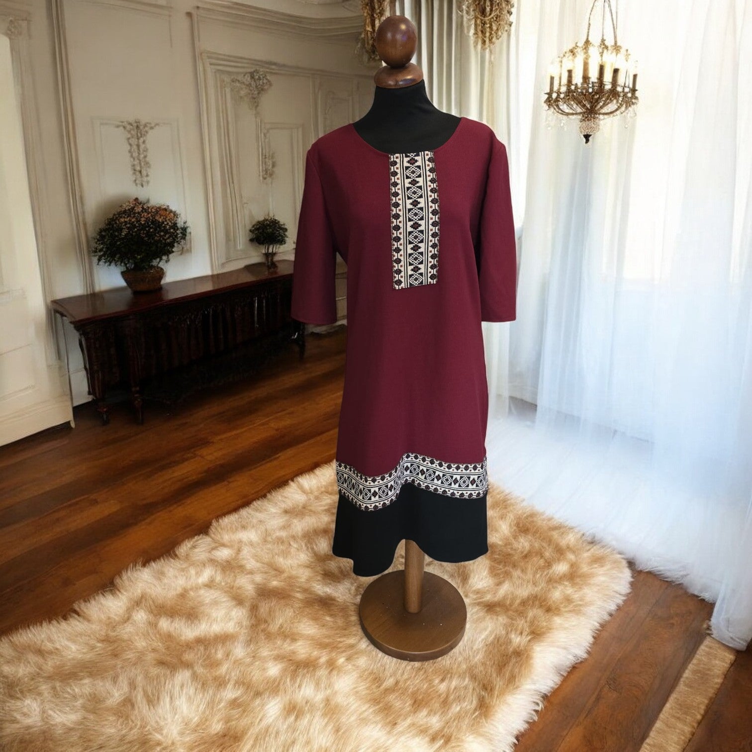 Rochie stilizata traditional Nutica