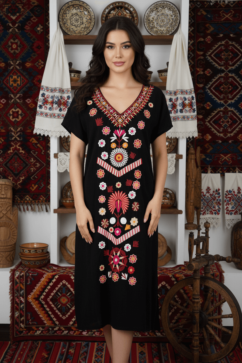 Rochie Brodata Codrina