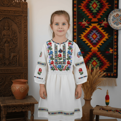 Rochita Traditionala cu broderie Leila 3