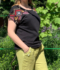 Tricou brodat Sanzi